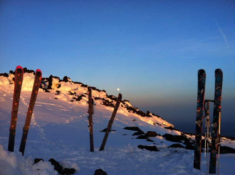 Skiing the Cascade Volcanoes: Mount Adams