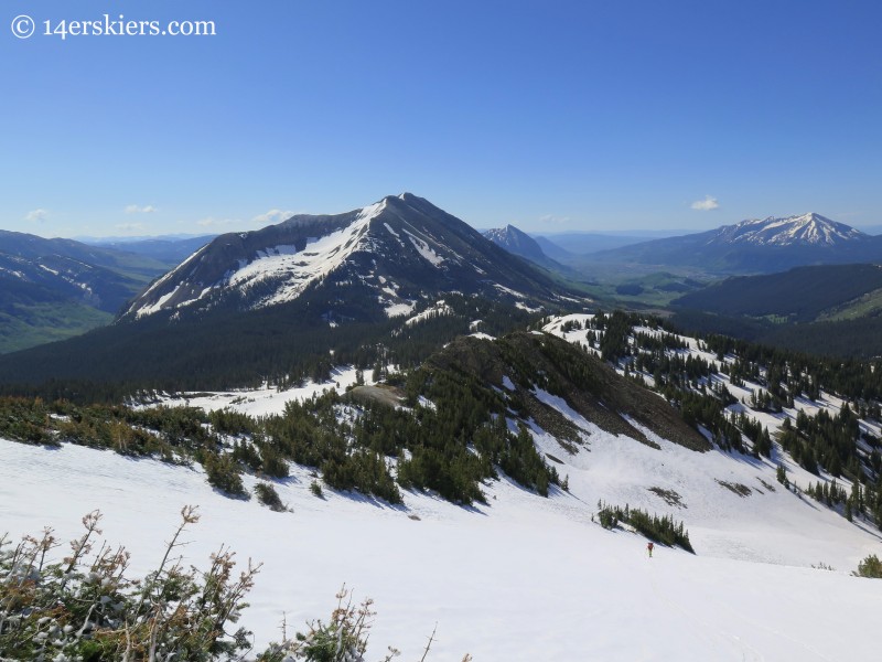 Gothic Mountain near Crested Butte, CO