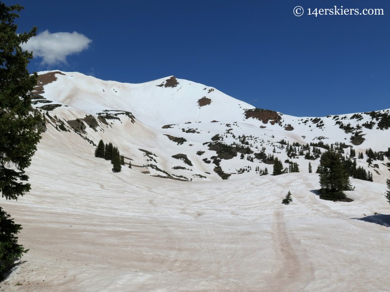 Baldy East Face ski run