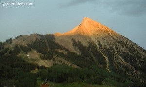 The peak at Crested Butte