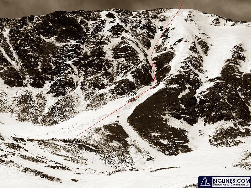 Crystal Mountain ski line in Summit County, Colorado