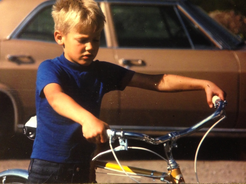 Andy Eflin as a child in Crested Butte in the 1960's