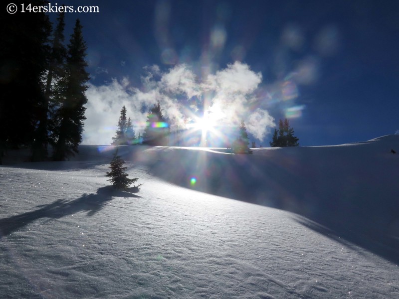 backountry skiing in Crested Butte