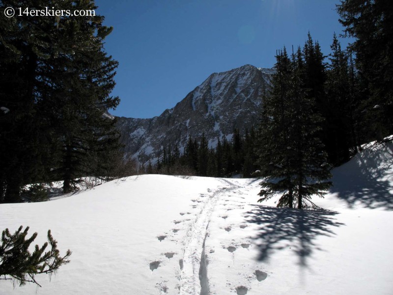 Pico Asilado near Crestone Peak in the Sangre de Cristos