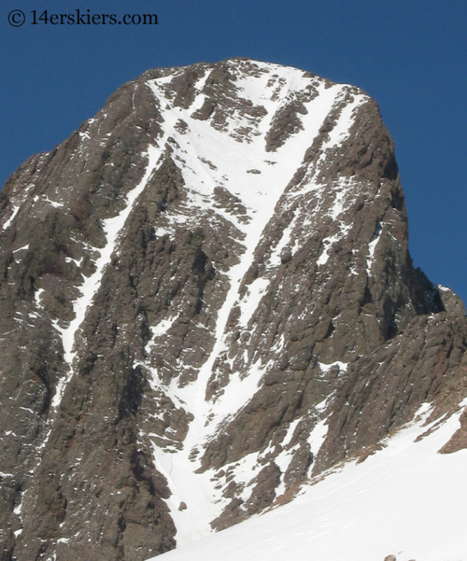 Crestone Needle in winter