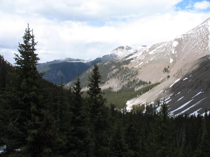 LakeCity264 looking back down the valley we walked up