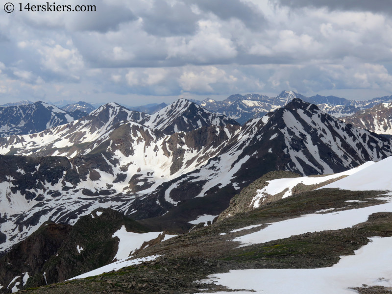 Mount Champion, 13736, and Deer Mountain.  