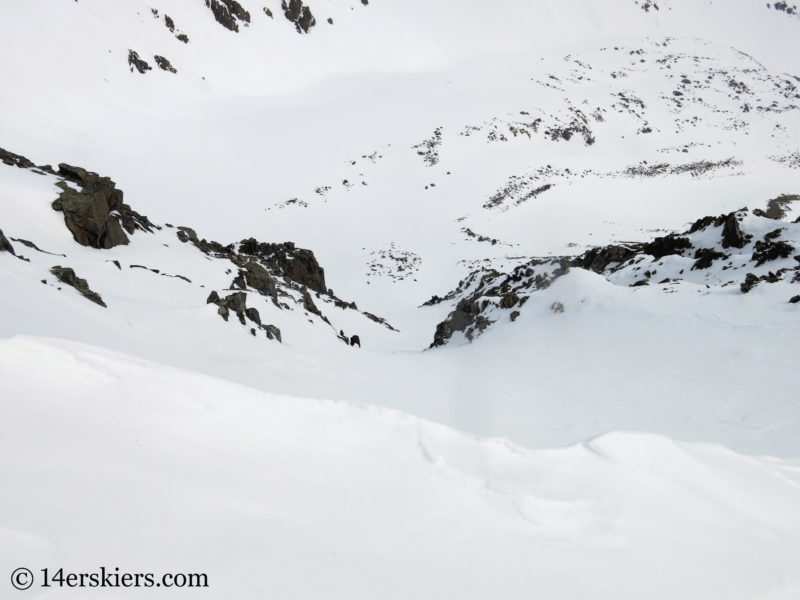 Another north couloir on Pacific Peak. 