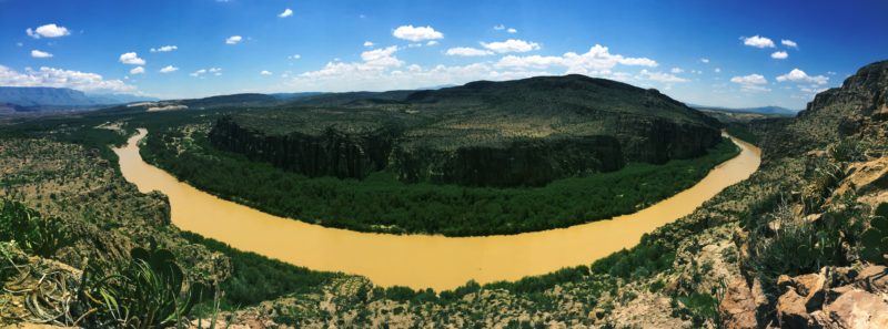 A big bend in Big Bend National Park!