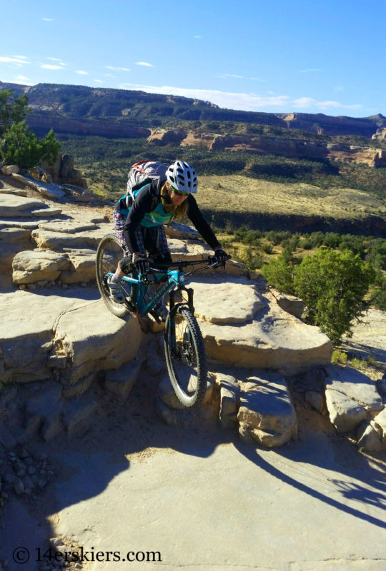 Brittany Konsella Mountain biking in Fruita