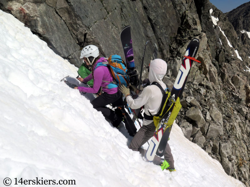 Helping an Injured Skier on Fletcher Mountain