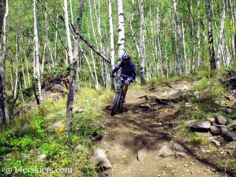 Doctor Park - favorite fall mountain bike rides near Crested Butte