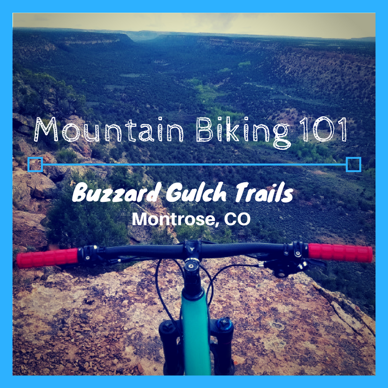 Mountain biking 101- Buzzard Gulch Trails near Montrose, CO