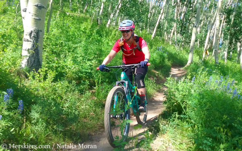 Brittany Konsella's goal to ride 700 miles of singletrack in the summer of 2017