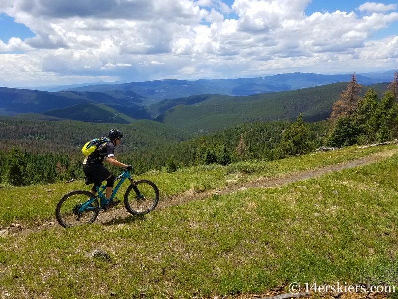 Monarch crest discount mountain bike trail