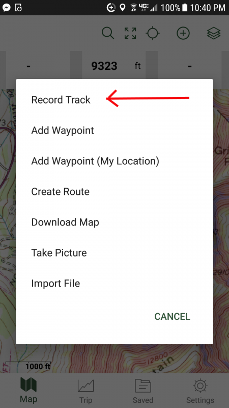 Using Gaia GPS App for backcountry skiing navigation