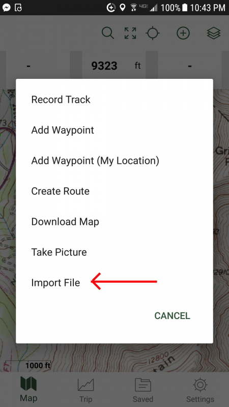 Using Gaia GPS App for backcountry skiing navigation