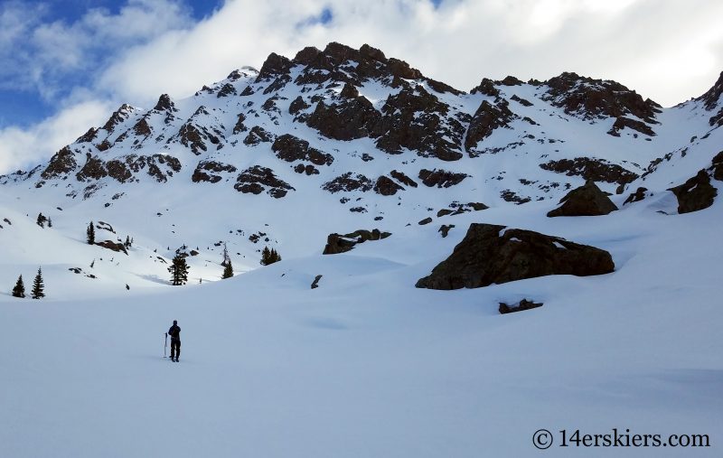 backcountry skiing Mount Powell